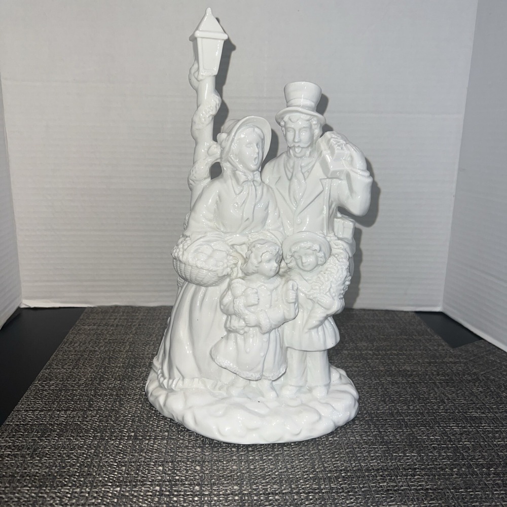 Centurion Collection Carolers  "We wish you a Merry Christmas" Music Box 11"Tall